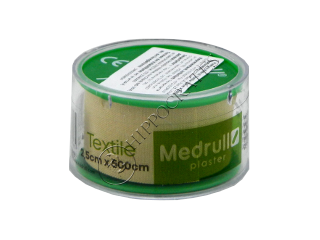 Emplastru MEDRULL Textile 2.5 cm x 5 m rulon.