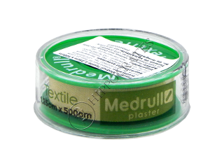 Emplastru MEDRULL Textile 1.25 cm x 5 m rulon.