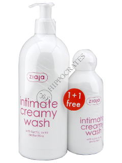 Ziaja Intimate Lotiune cremoasa p/u igiena intima cu acid lactobionic cu pompa 