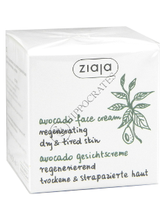 Ziaja Natural Avocado oil. Crema regeneranta p/u fata