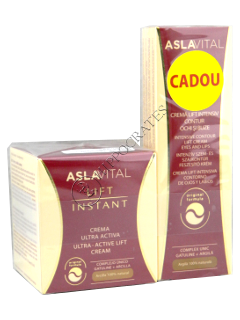 Aslavital crema lift ultra-activa (35+) + crema contur ochi buze