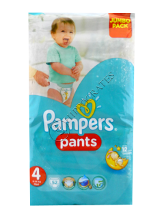 Pampers PANTS Scutece chilotel 9-15 kg №52