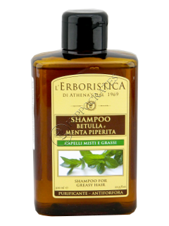 Athena s Birch (betulla) and Mint extract sampon pentru par gras