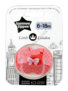 Suzeta ortodontica Little London silicon (6-18 luni) GRL 1 buc.TT0167