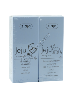 Ziaja Jeju No Make-up Fondation Natural crema fata + Mousse