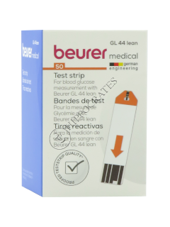 Beurer Strip-Test GL44 lean p/glucometru Beurer