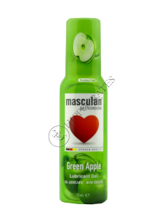 Лубрикант Маскулан GREEN APPLE с дозатором