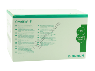 Omnifix fara ac 1 ml din 3 piese luer lock (9167006V)