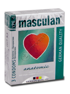 Prezervative Masculan type 4 Anatomic